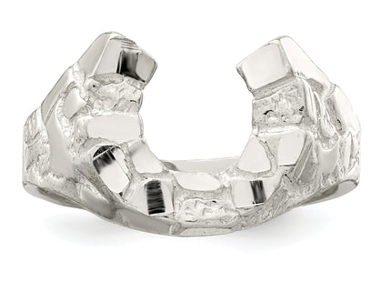Sterling Silver Horseshoe Ring