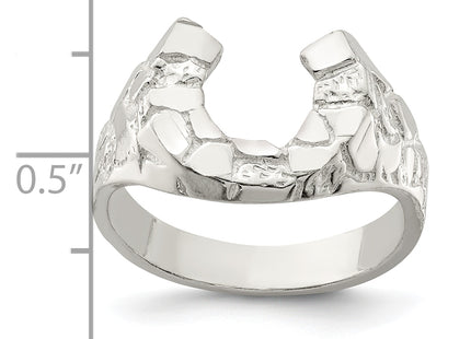 Sterling Silver Horseshoe Ring