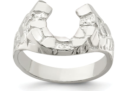 Sterling Silver Horseshoe Ring