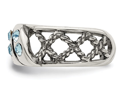 Sterling Silver Rings Style QR1903 - Classique Jewelry Inc.