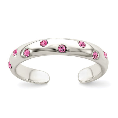 Sterling silver cubic zirconia ring