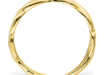 SS/Gold Plated Rings Style QR1939GP - Classique Jewelry Inc.