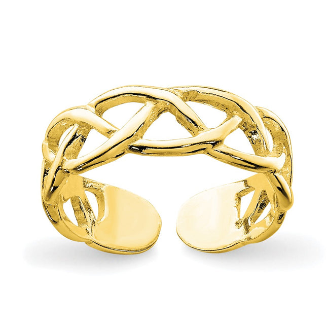 SS/Gold Plated Rings Style QR1939GP - Classique Jewelry Inc.