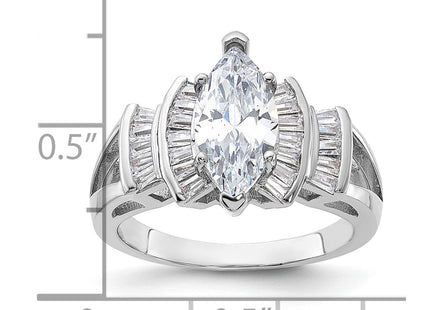 Sterling Silver Rings Style QR2021 - Classique Jewelry Inc.