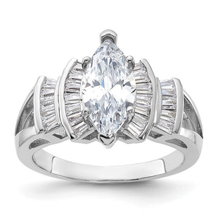 Sterling Silver Rings Style QR2021 - Classique Jewelry Inc.