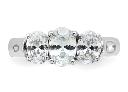 Sterling Silver Rings Style QR2063 - Classique Jewelry Inc.