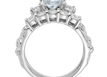 Sterling Silver Rings Style QR2090 - Classique Jewelry Inc.