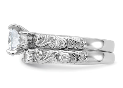 Sterling Silver Rings Style QR2090 - Classique Jewelry Inc.