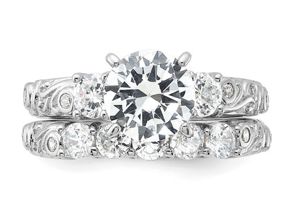 Sterling Silver Rings Style QR2090 - Classique Jewelry Inc.