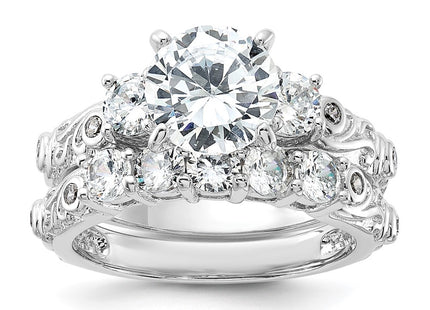 Sterling Silver Rings Style QR2090 - Classique Jewelry Inc.