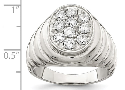 Sterling Silver Rings Style QR2438 - Classique Jewelry Inc.