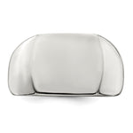 Sterling Silver Open Back Signet Ring view