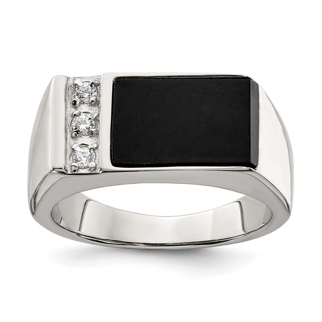 Sterling Silver Rings Style QR2455 - Classique Jewelry Inc.