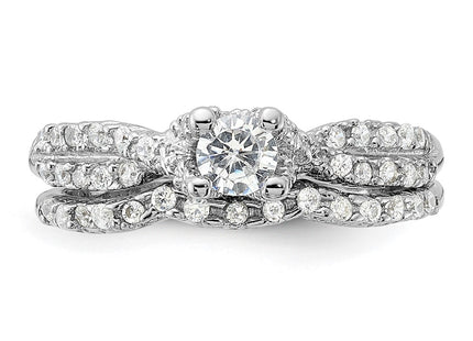 Sterling Silver Rings Style QR2709 - Classique Jewelry Inc.