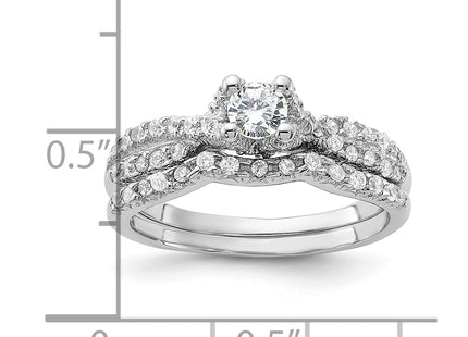 Sterling Silver Rings Style QR2709 - Classique Jewelry Inc.