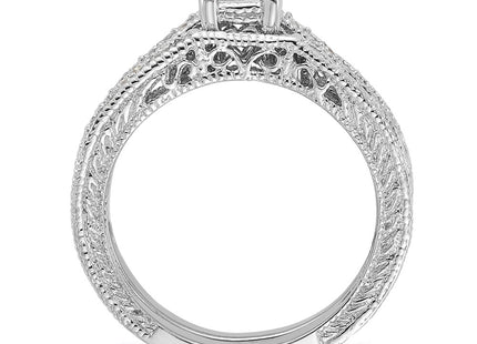 Sterling Silver Rings Style QR2710 - Classique Jewelry Inc.