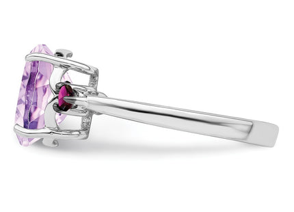 Sterling Silver Rings Style QR2878PAM - Classique Jewelry Inc.