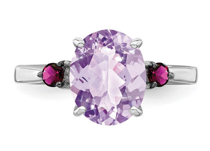 Sterling Silver Rings Style QR2878PAM - Classique Jewelry Inc.