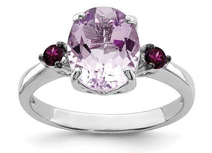 Sterling Silver Rings Style QR2878PAM - Classique Jewelry Inc.
