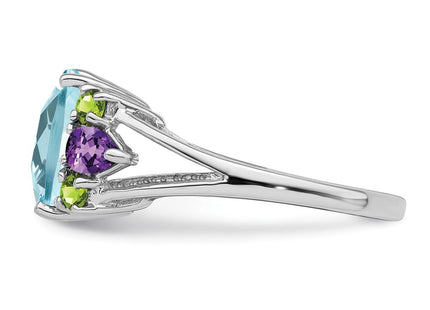 Sterling Silver Rings Style QR2895BT - Classique Jewelry Inc.
