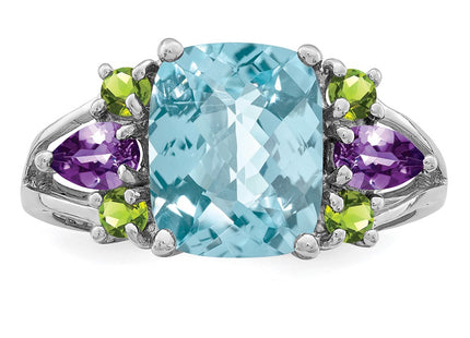 Sterling Silver Rings Style QR2895BT - Classique Jewelry Inc.