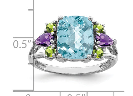 Sterling Silver Rings Style QR2895BT - Classique Jewelry Inc.