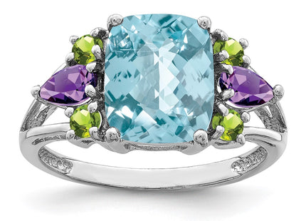 Sterling Silver Rings Style QR2895BT - Classique Jewelry Inc.