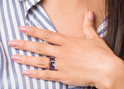 Sterling Silver Rings Style QR2906RG - Classique Jewelry Inc.