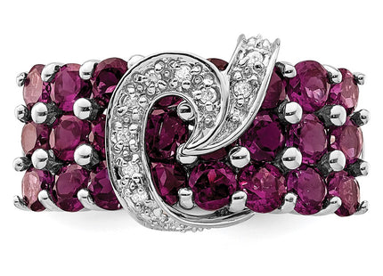 Sterling Silver Rings Style QR2906RG - Classique Jewelry Inc.