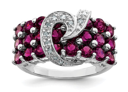 Sterling Silver Rings Style QR2906RG - Classique Jewelry Inc.