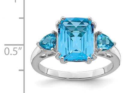 Sterling Silver Rings Style QR2916BT - Classique Jewelry Inc.