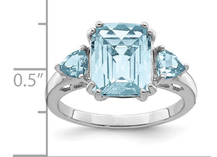 Sterling Silver Rings Style QR2916LSBT - Classique Jewelry Inc.
