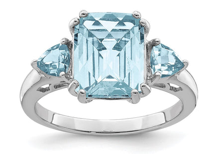 Sterling Silver Rings Style QR2916LSBT - Classique Jewelry Inc.
