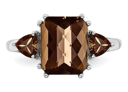 Sterling Silver Rings Style QR2916SQ - Classique Jewelry Inc.