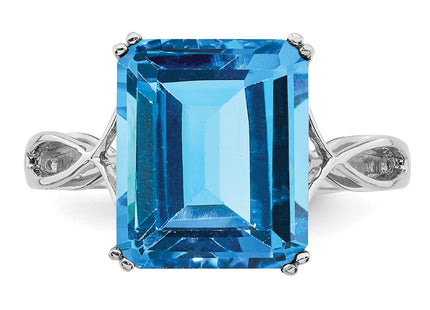 Sterling Silver Rings Style QR2955BT - Classique Jewelry Inc.