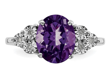 Sterling Silver Rings Style QR3034AM - Classique Jewelry Inc.