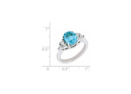 Sterling Silver Rings Style QR3034BT - Classique Jewelry Inc.