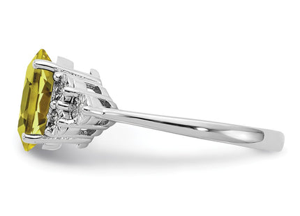 Sterling Silver Rings Style QR3034LQ - Classique Jewelry Inc.
