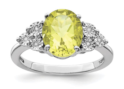 Sterling Silver Rings Style QR3034LQ - Classique Jewelry Inc.