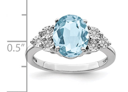 Sterling Silver Rings Style QR3034LSBT - Classique Jewelry Inc.