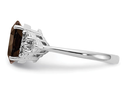 Sterling Silver Rings Style QR3034SQ - Classique Jewelry Inc.