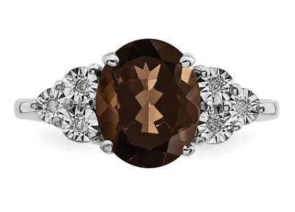 Sterling Silver Rings Style QR3034SQ - Classique Jewelry Inc.