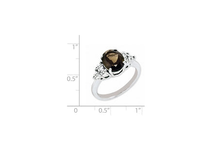 Sterling Silver Rings Style QR3034SQ - Classique Jewelry Inc.