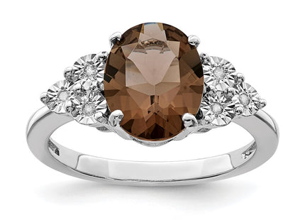 Sterling Silver Rings Style QR3034SQ - Classique Jewelry Inc.