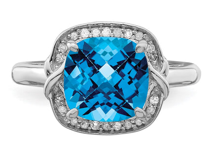 Sterling Silver Rings Style QR3039BT - Classique Jewelry Inc.