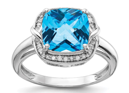Sterling Silver Rings Style QR3039BT - Classique Jewelry Inc.