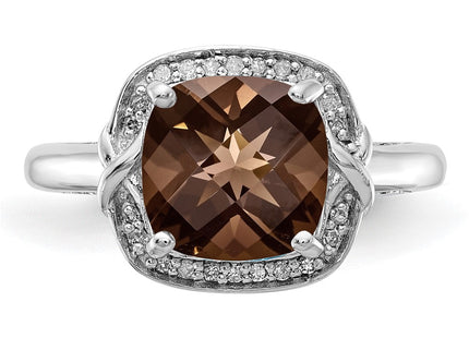Sterling Silver Rings Style QR3039SQ - Classique Jewelry Inc.