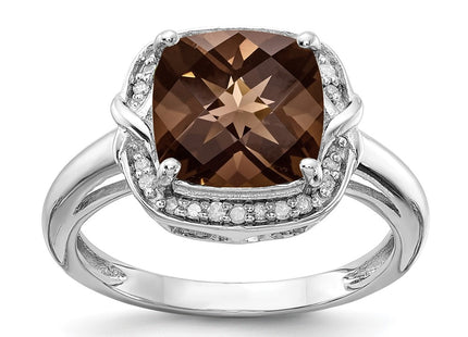 Sterling Silver Rings Style QR3039SQ - Classique Jewelry Inc.