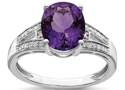 Sterling Silver Rings Style QR3043AM - Classique Jewelry Inc.