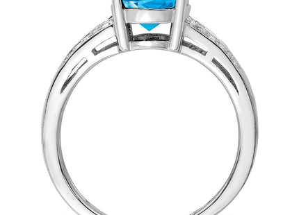 Sterling Silver Rings Style QR3043BT - Classique Jewelry Inc.